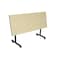 Kobe Rectangle FlipTop Table, 60" W, 29" H, Laminate Top, Maple MKFTM6030PL47BK - alternate 2